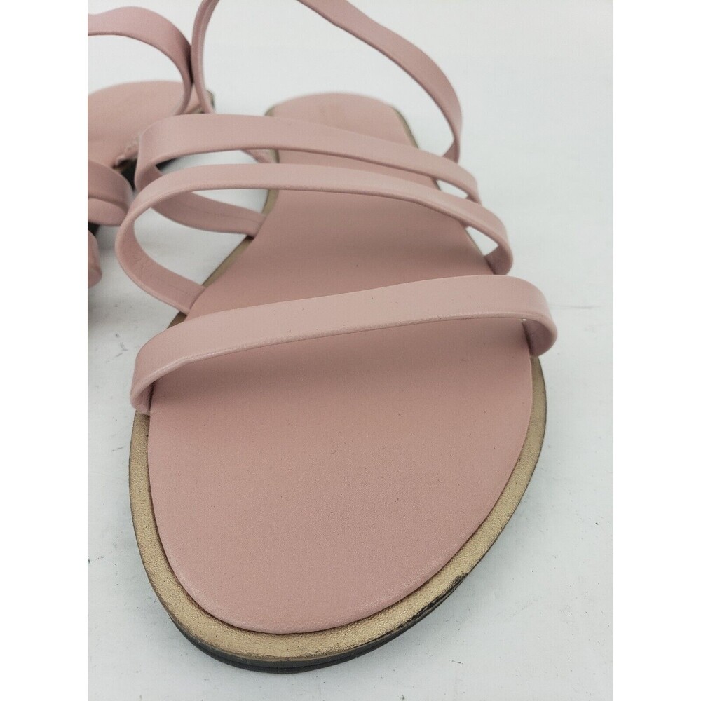 Reaction Kenneth Cole Sloan Four Band Strappy Slide Sandal in Blush Pink Size 10 - Picture 4 of 16